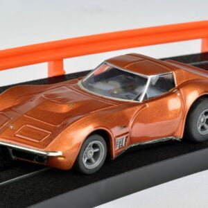 AFX Mega G+ 1970 CORVETTE LT1 – ORANGE METALLIC HO Slot Car