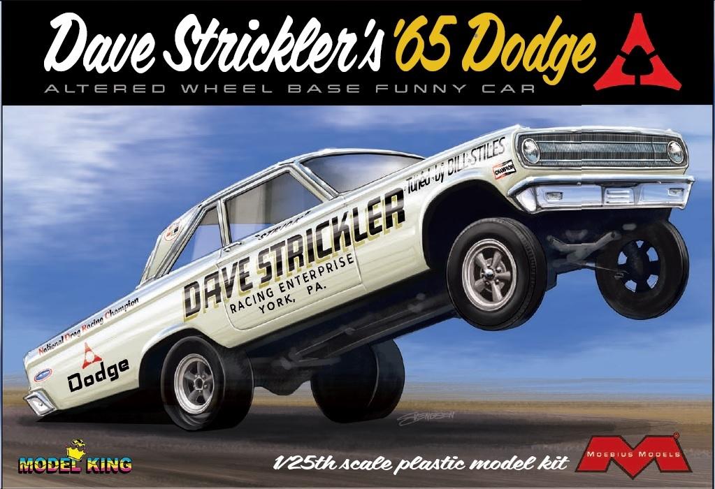 Dave Strickler's 1965 Dodge Altered Wheel Base Funny Car 1/25 Scale