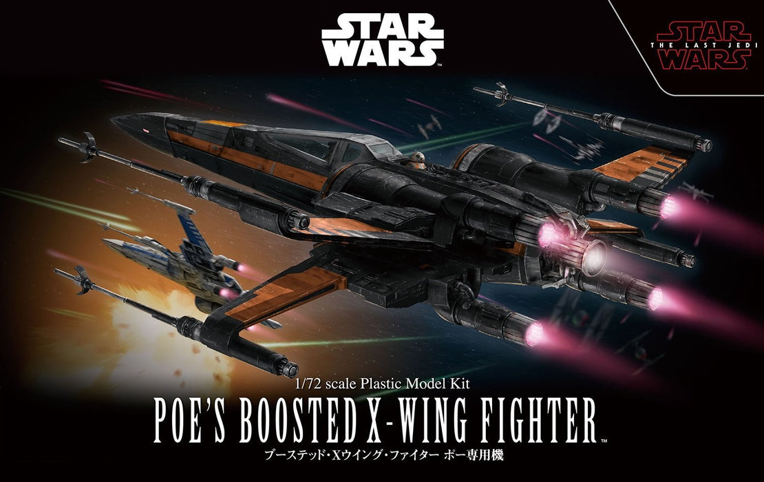 Star Wars 1/72 Poe's Boosted X-wing