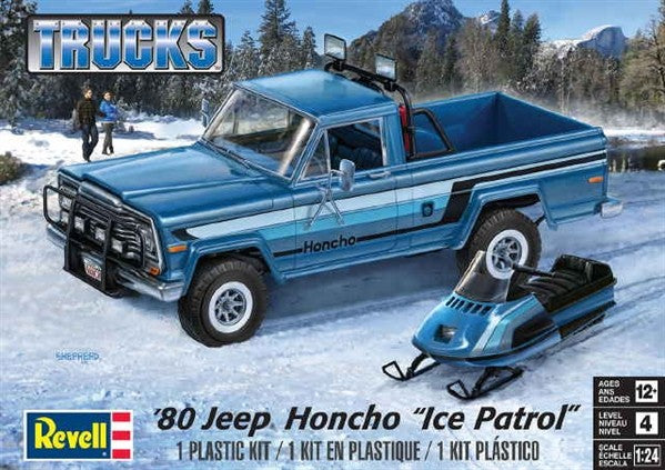 Revell '80 Jeep Honcho "Ice Patrol" - 1/24 Scale Model Kit