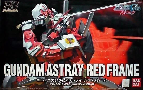 HGSEED 12 MBF-P02 Gundam Astray Red Frame