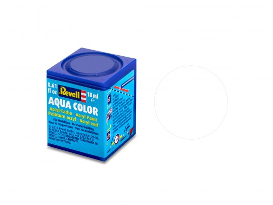 Revell Paint Aqua Color: Clear Matt 18ml