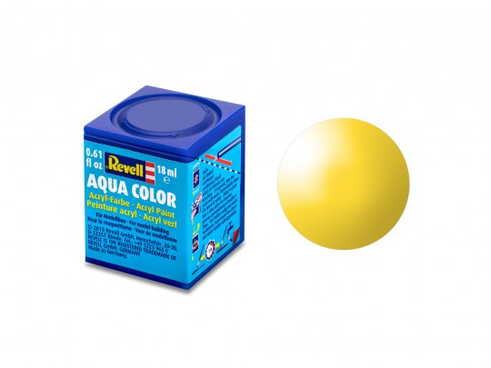 Revell Paint Aqua Color: Yellow Gloss 18ml