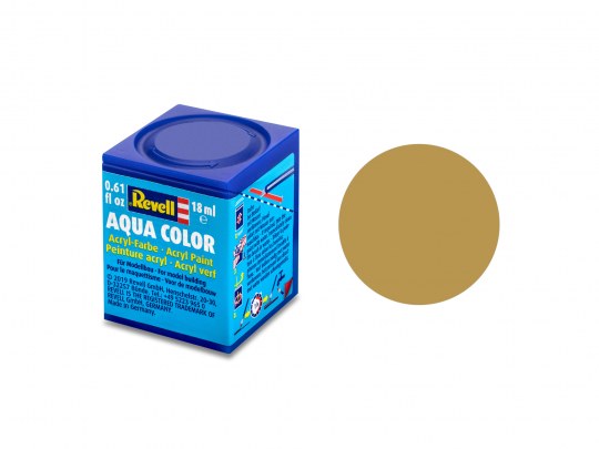 Revell Paint Aqua Color: Sandy Yellow Matt 18ml