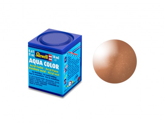 Revell Paint Aqua Color: Copper Metallic 18ml