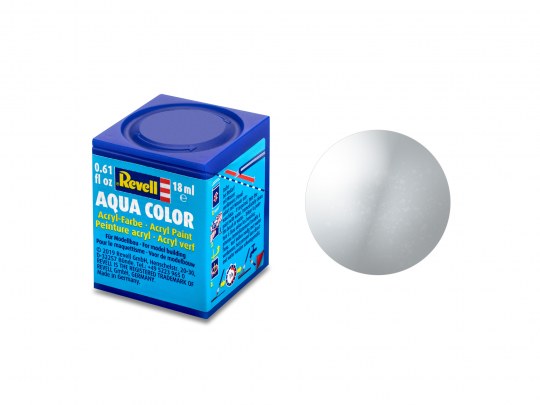 Revell Paint Aqua Color: Aluminium Metallic 18ml