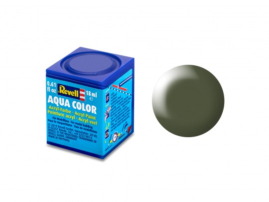 Revell Paint Aqua Color: Olive Green Silk 18ml