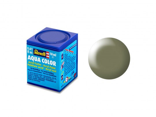 Revell Paint Aqua Color: Greyish Green Silk 18ml