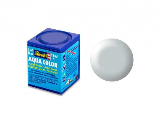 Revell Paint Aqua Color: Light Grey Silk 18ml