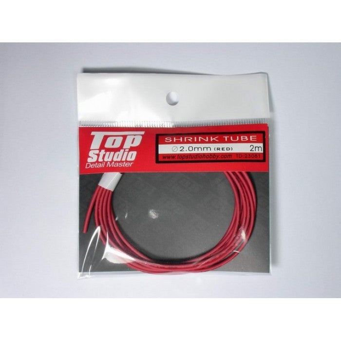 Top Studio 2.0 mm Shrink Tube (Red)