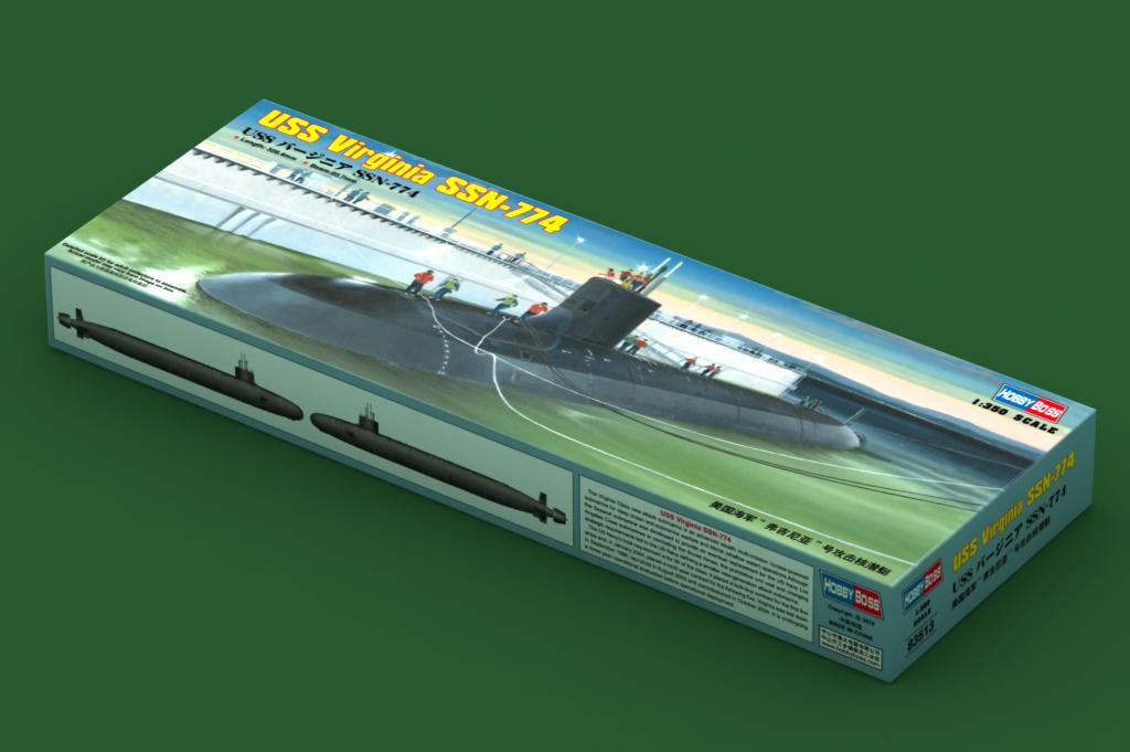 HobbyBoss USS Virginia SSN-774 - 1/350 Scale Model Kit