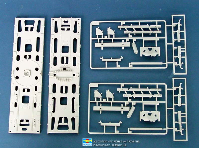 Trumpeter 280mm K5(E) Leopold German Railroad Gun - 1/35 Scale Model Kit