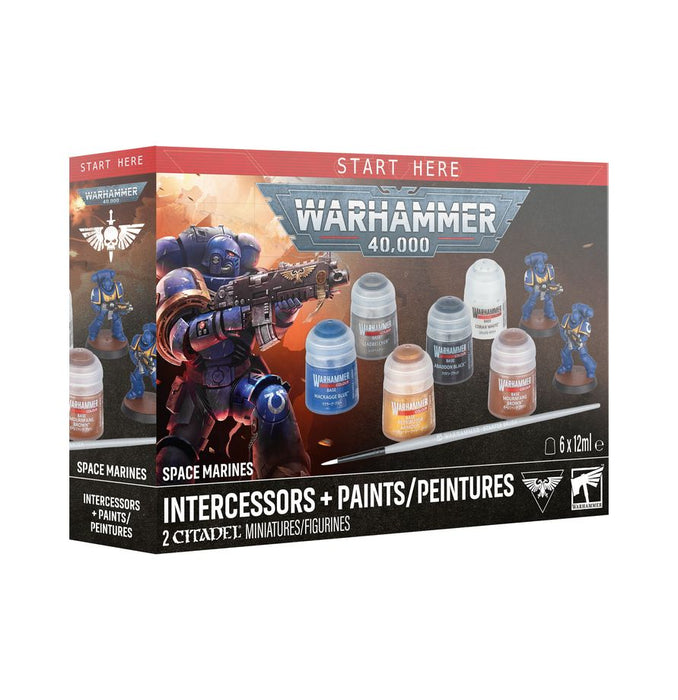 Space Marines: Intercessors + Paints (2026)