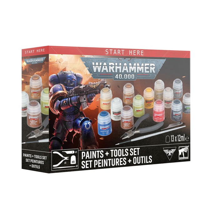Warhammer 40,000: Paints + Tools Set (2026)