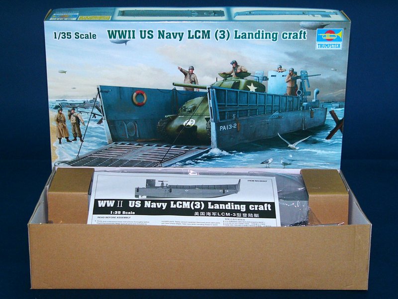 Trumpeter 	 WWII US Navy LCM - Landing Craft 00347