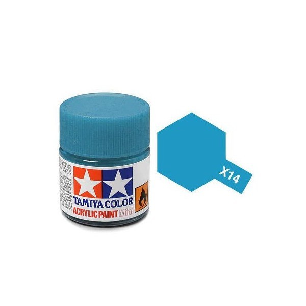 Tamiya Acrylic Mini X-14 Sky Blue - 10ml Jar