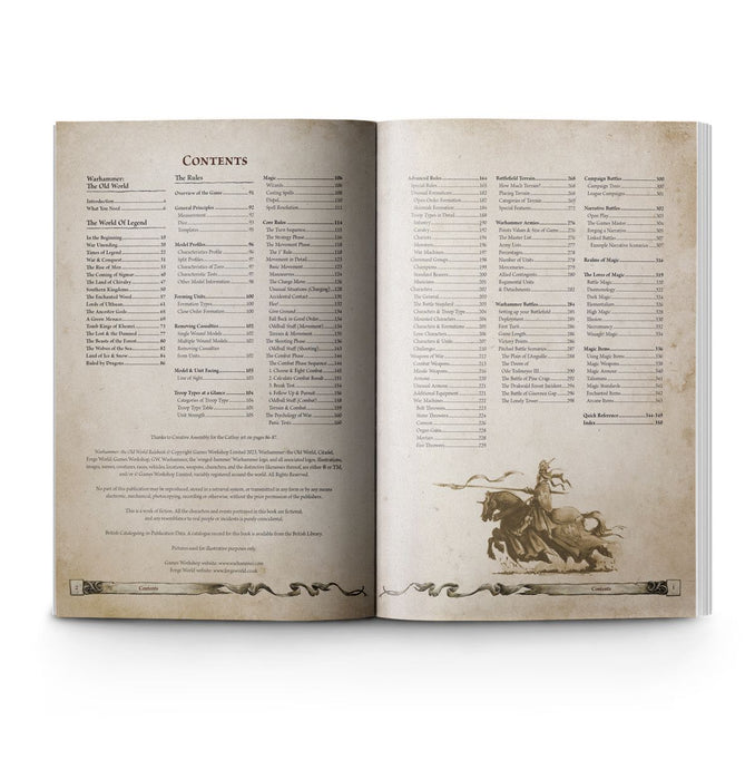 Warhammer: The Old World Rulebook (Hardback)