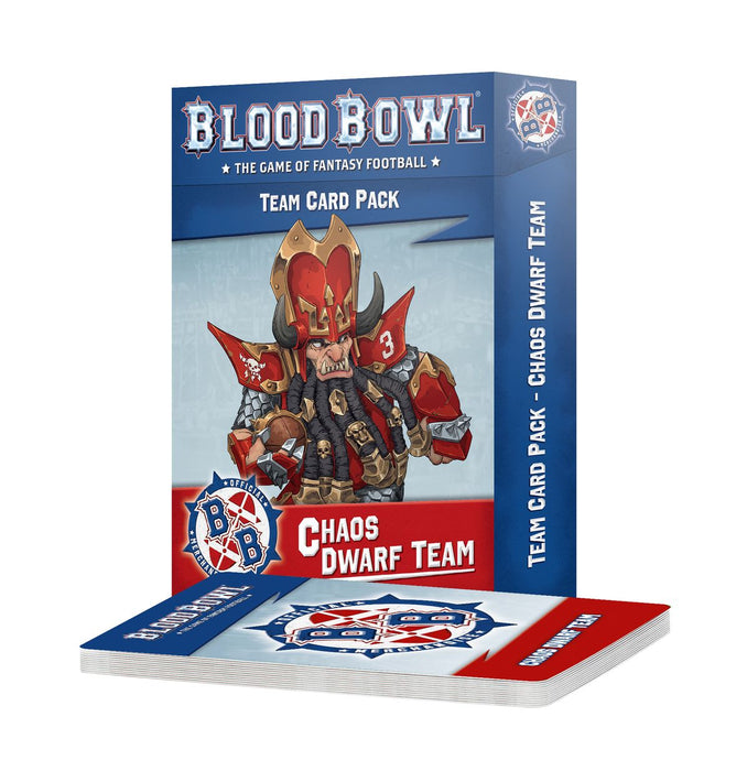 Blood Bowl: Chaos Dwarf Team – Card Pack