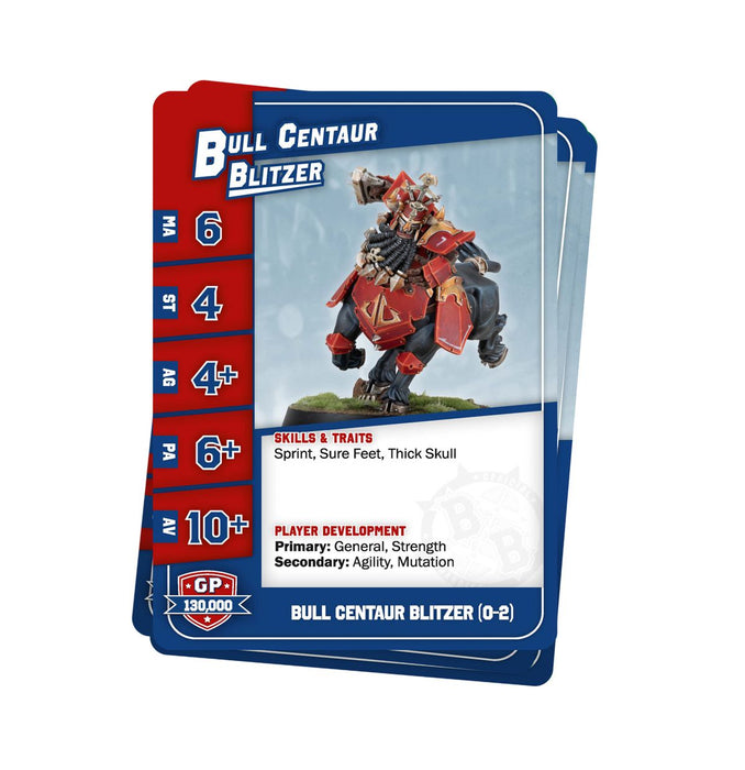 Blood Bowl: Chaos Dwarf Team – Card Pack