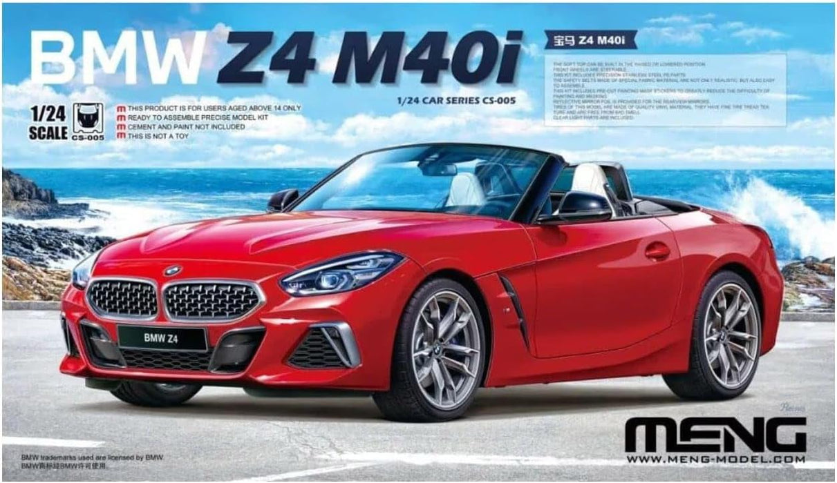 MENG BMW Z4 M40i Roadster - 1/24