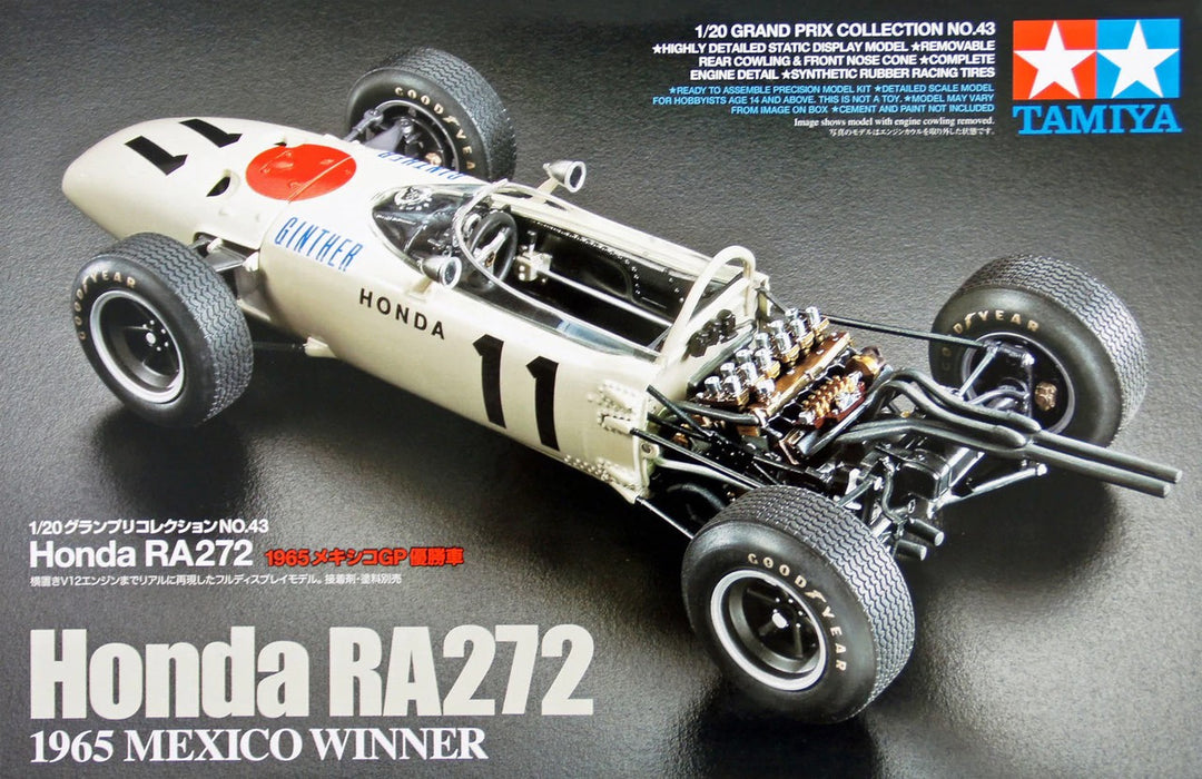 Honda F1 RA272 1:20 Scale model kit