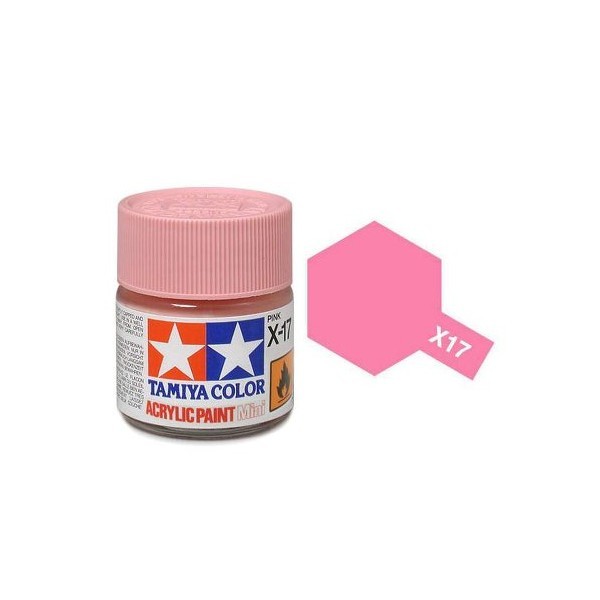 Tamiya Acrylic Mini X-17 Pink - 10ml Jar