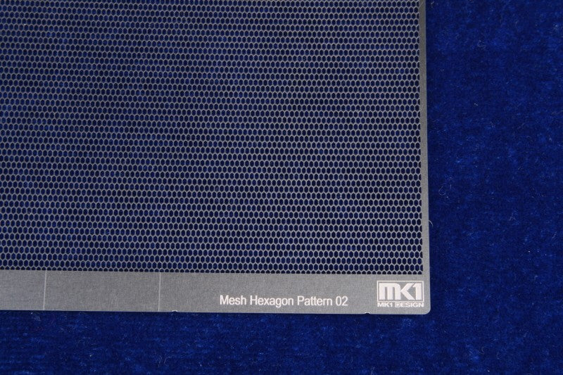 KA Models Hexagon Pattern Mesh B 0.45mm X 0.3mm