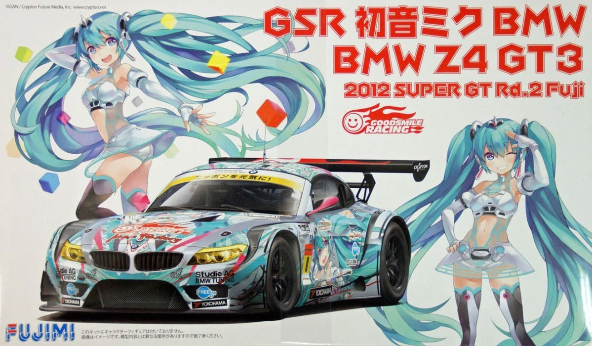 Fujimi BMW Z4 GT3 Hatsune Miku 2012 Super GT Rd.2 Fuji - 1/24