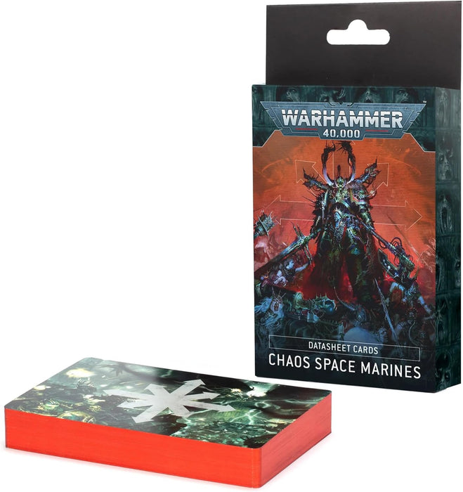 Warhammer 40K - DATASHEET Cards - Chaos Space Marines