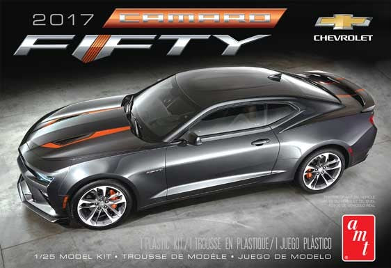 AMT 2017 Chevy Camaro 50th Anniversary - 1/25 Scale Model Kit