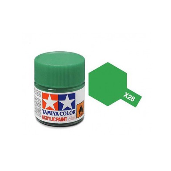 Tamiya Acrylic Mini X-28 Park Green - 10ml Jar