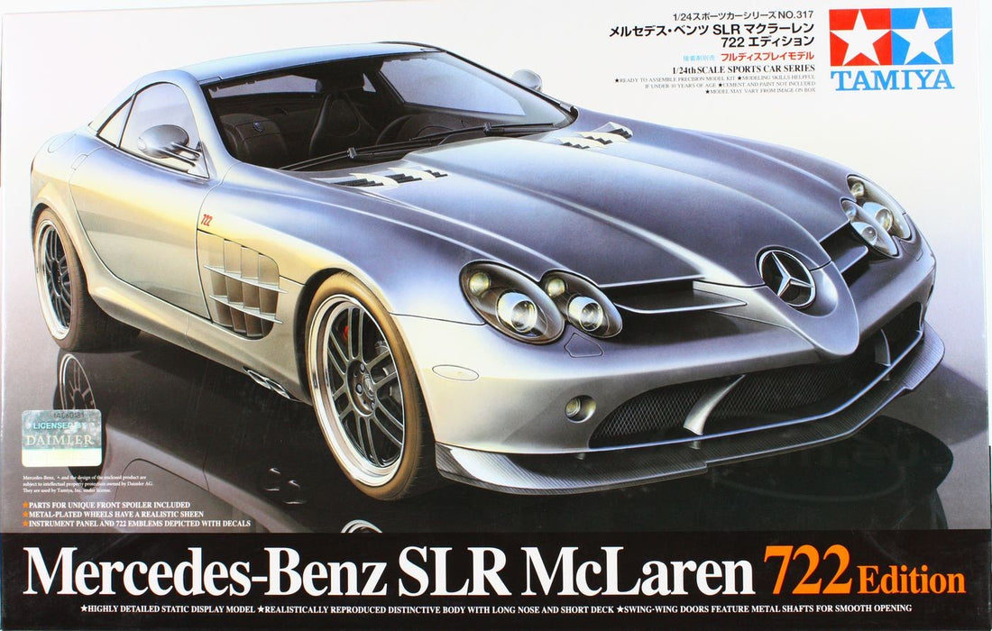 Tamiya Mercedes-Benz SLR722 - 1/24 Scale Model Kit