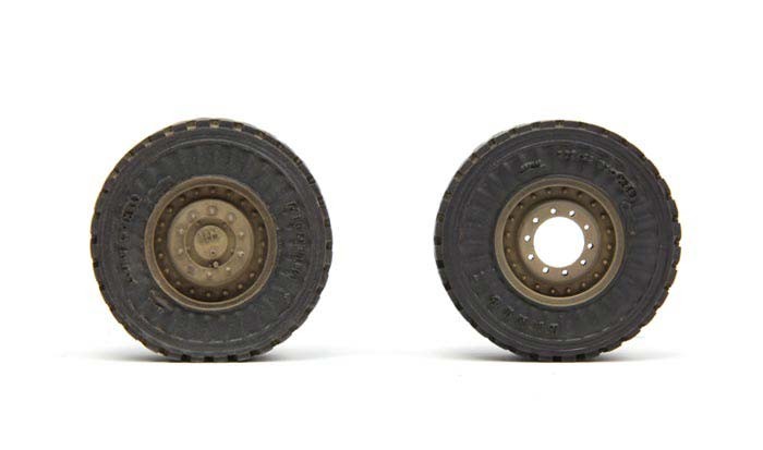 MENG Cougar 6x6 MRAP Vehicle Wheel Set - 1/35