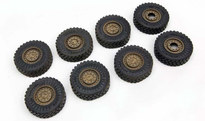 MENG Cougar 6x6 MRAP Vehicle Wheel Set - 1/35