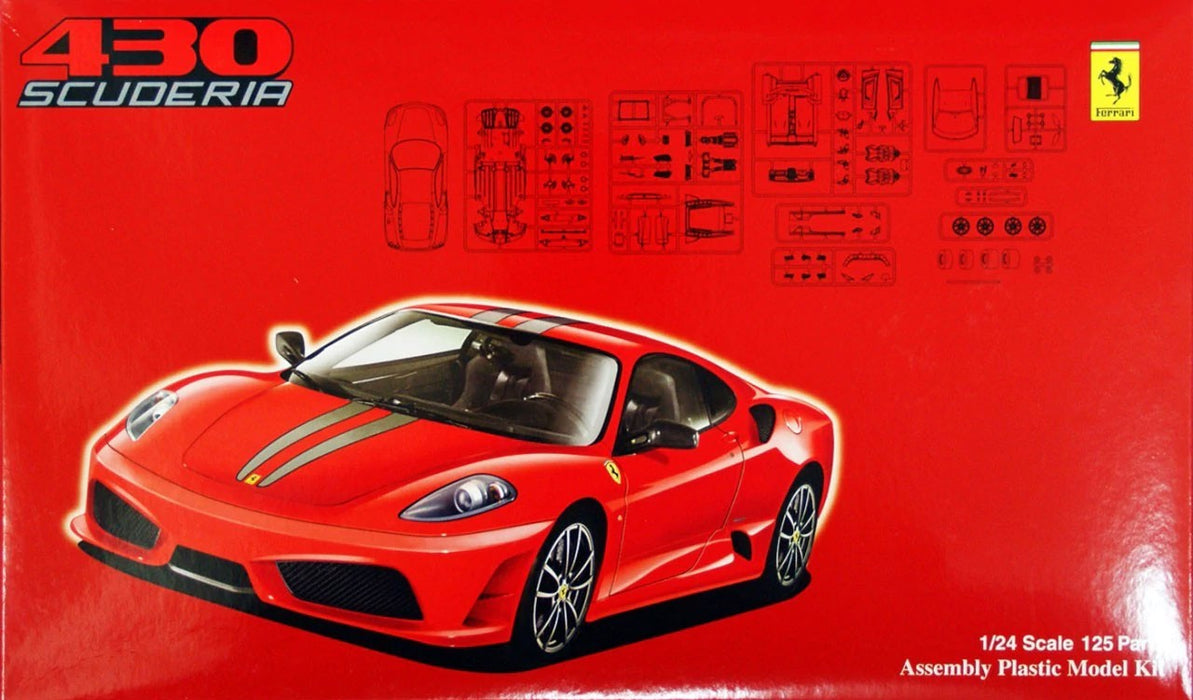 Fujimi Ferrari F430 Scuderia - 1/24 Scale Model Kit