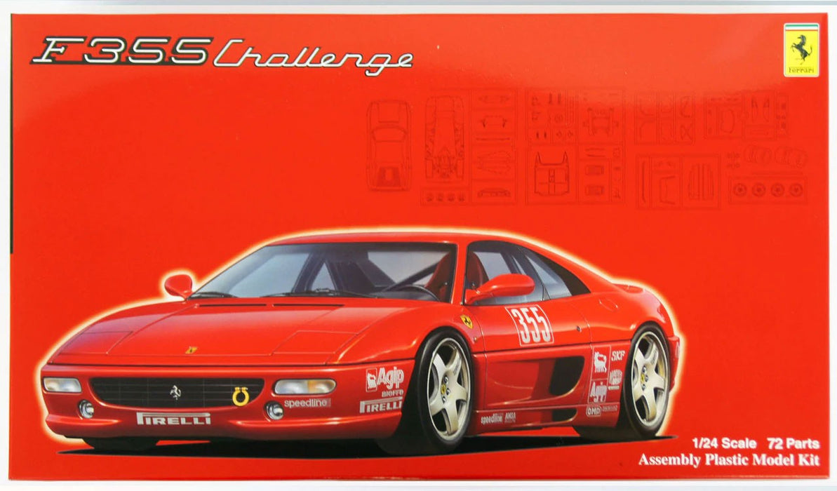 Fujimi Ferrari F355 Challenge - 1/24 Scale Model Kit