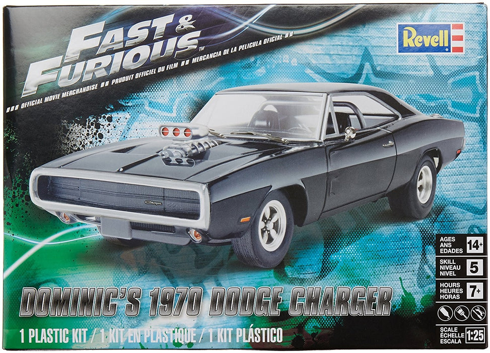 Revell Fast & Furious Dominic's 1970 Dodge Charger - 1/25