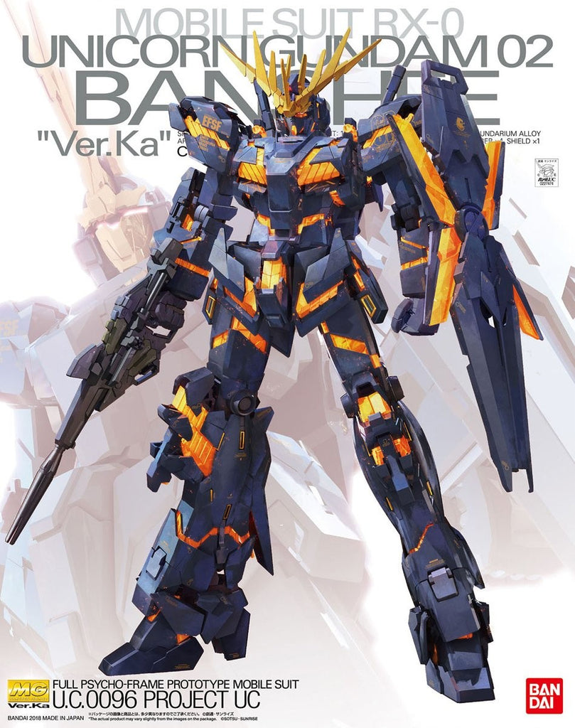 Bandai MG Unicorn Gundam 02 Banshee Ver.Ka