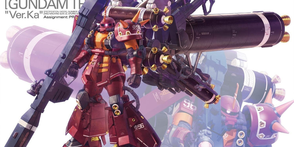 Bandai MG High Mobility Type Zaku Psycho Zaku Ver.Ka (Gundam