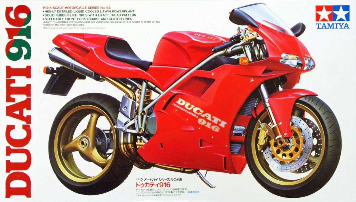 Ducati 916 1:12 scale model kit