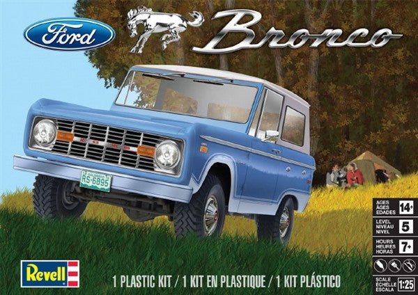 Revell Ford Bronco '66 - '77 - 1/25 Scale Model Kit