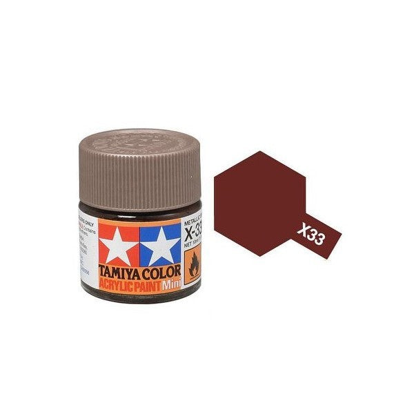 Tamiya Acrylic Mini X-33 Bronze - 10ml Jar