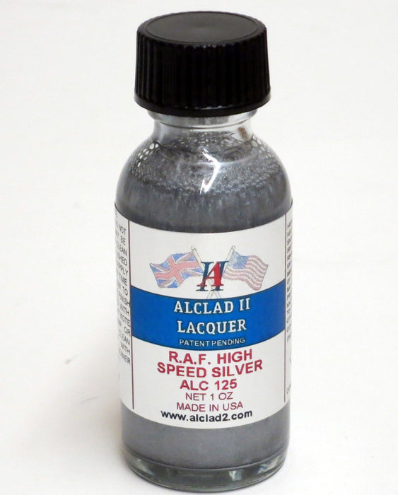 Alclad II RAF High Speed Silver Lacquer - 1oz