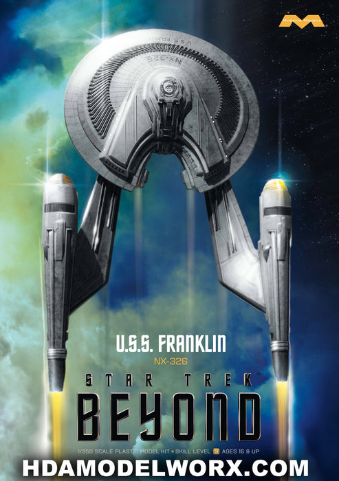 Moebius Star Trek Beyond U.S.S. Franklin - 1/350