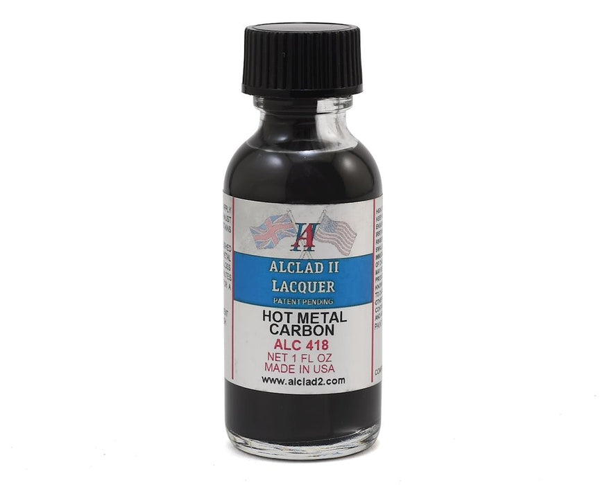 Alclad II Hot Metal Carbon Lacquer - 1oz