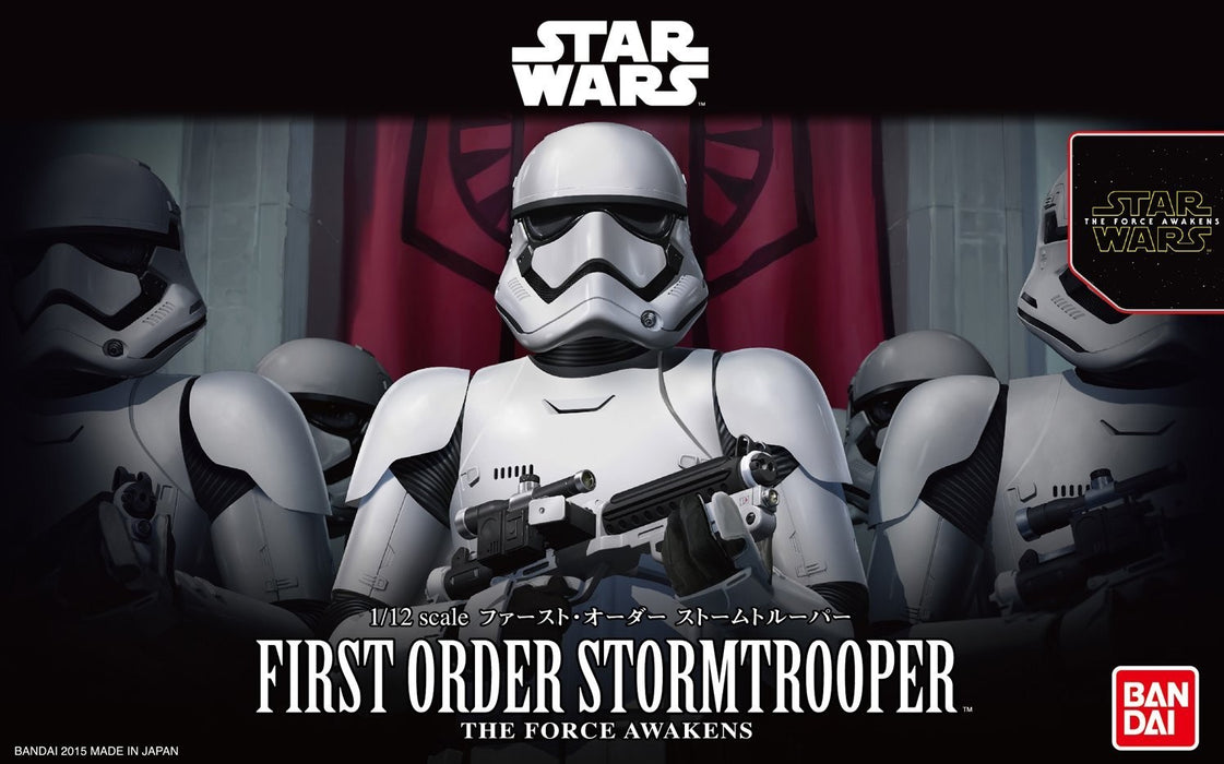 Bandai Star Wars First Order Stormtrooper 1/12 Scale Model Kit