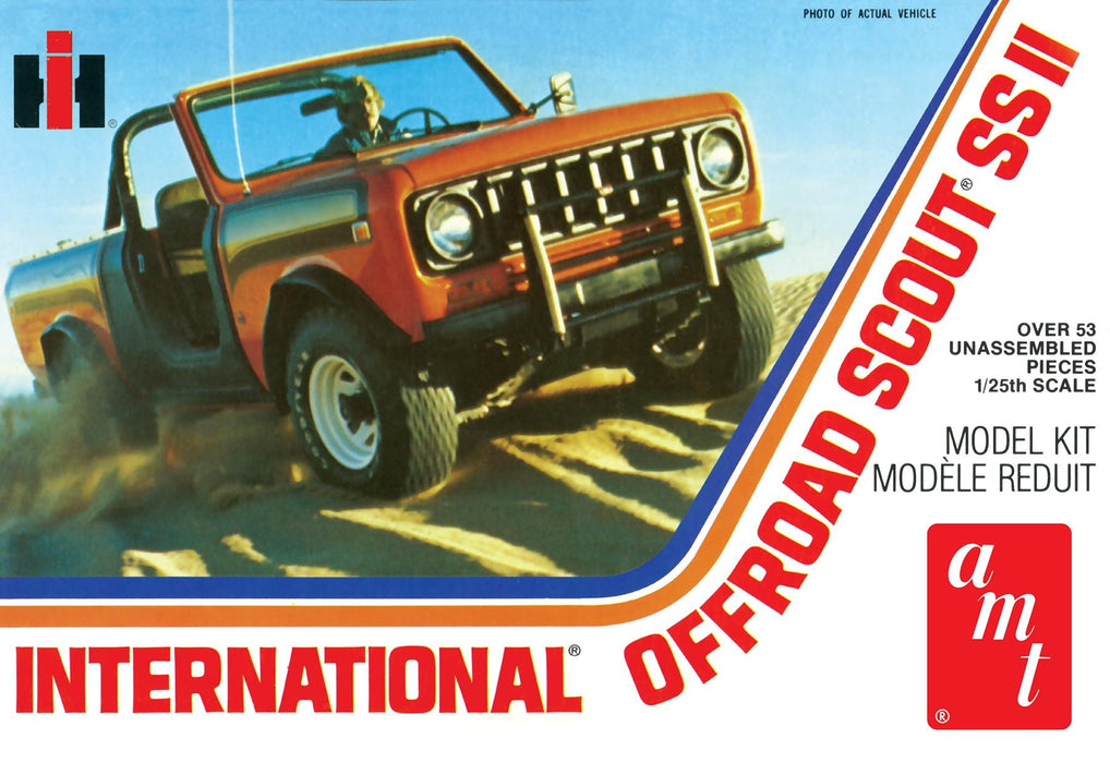 AMT International Scout II Model Kit - 1/25 Scale Model Kit