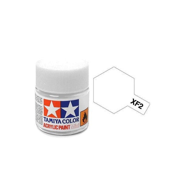 Tamiya Acrylic Mini XF-2 Flat White - 10ml Jar