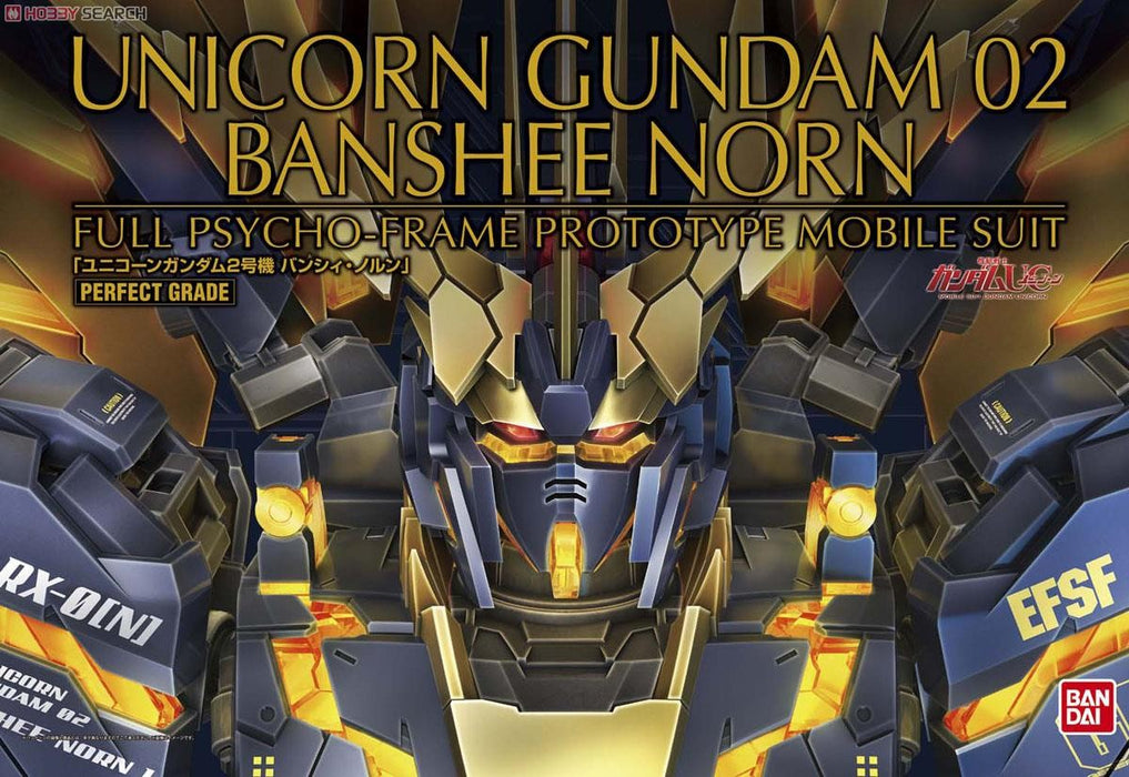 Bandai Unicorn Gundam 02 Banshee Norn Gundam PG 1/60