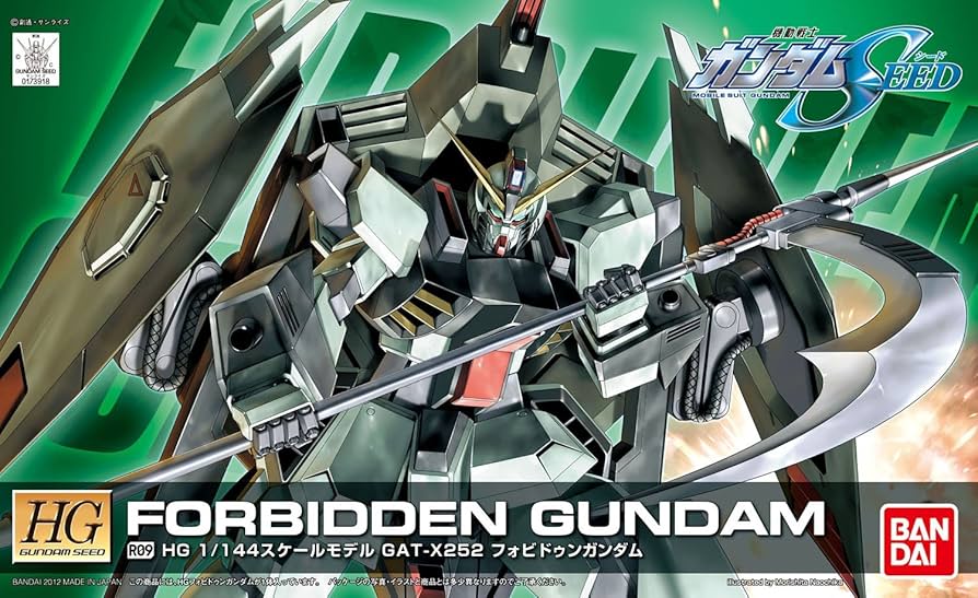 HGSEED R09 GAT-X252 Forbidden Gundam